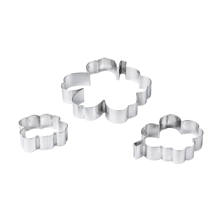 Stampo Unikko 3 pezzi - Acciaio inossidabile - Marimekko