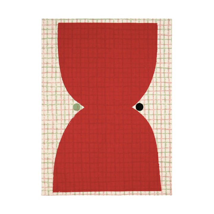 Strofinaccio da cucina Kalendi & Losange 43x60 cm 2 pezzi - Cotton-red-green - Marimekko