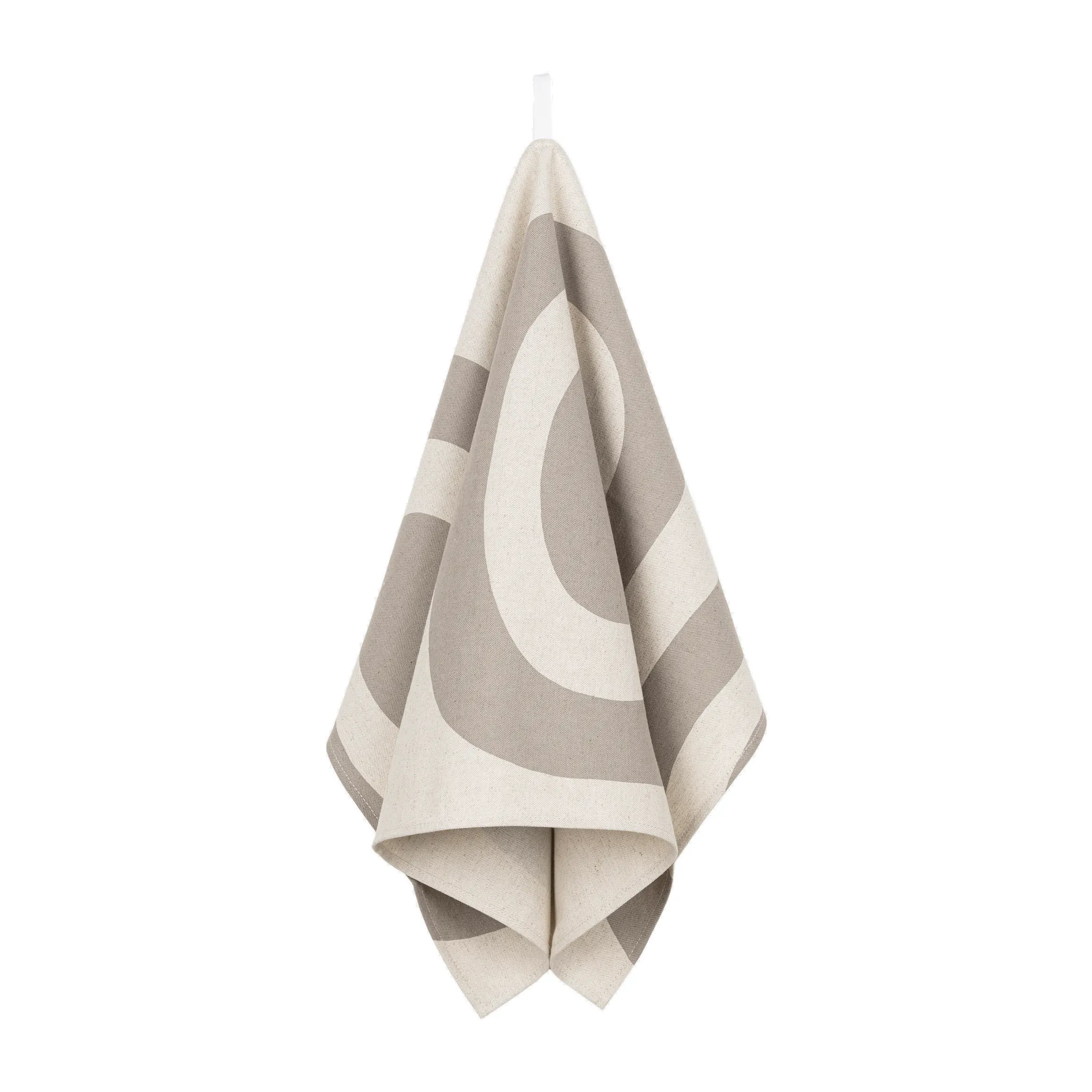 Strofinaccio da cucina Melooni 70x43 cm, bianco-grigio Marimekko