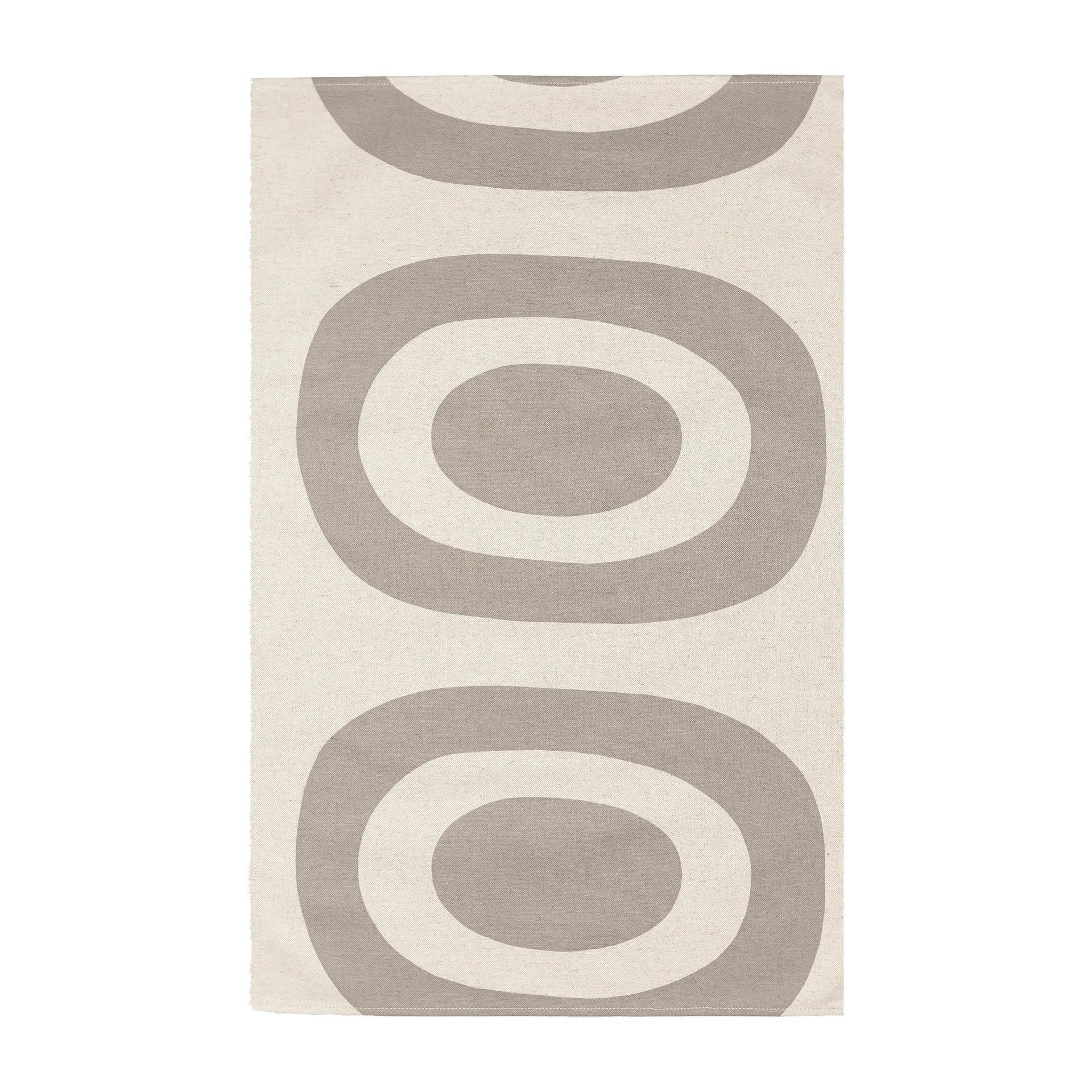 Strofinaccio da cucina Melooni 70x43 cm, bianco-grigio Marimekko