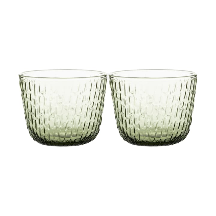Sysky bicchiere 2 dl 2-pack - Olive - Marimekko