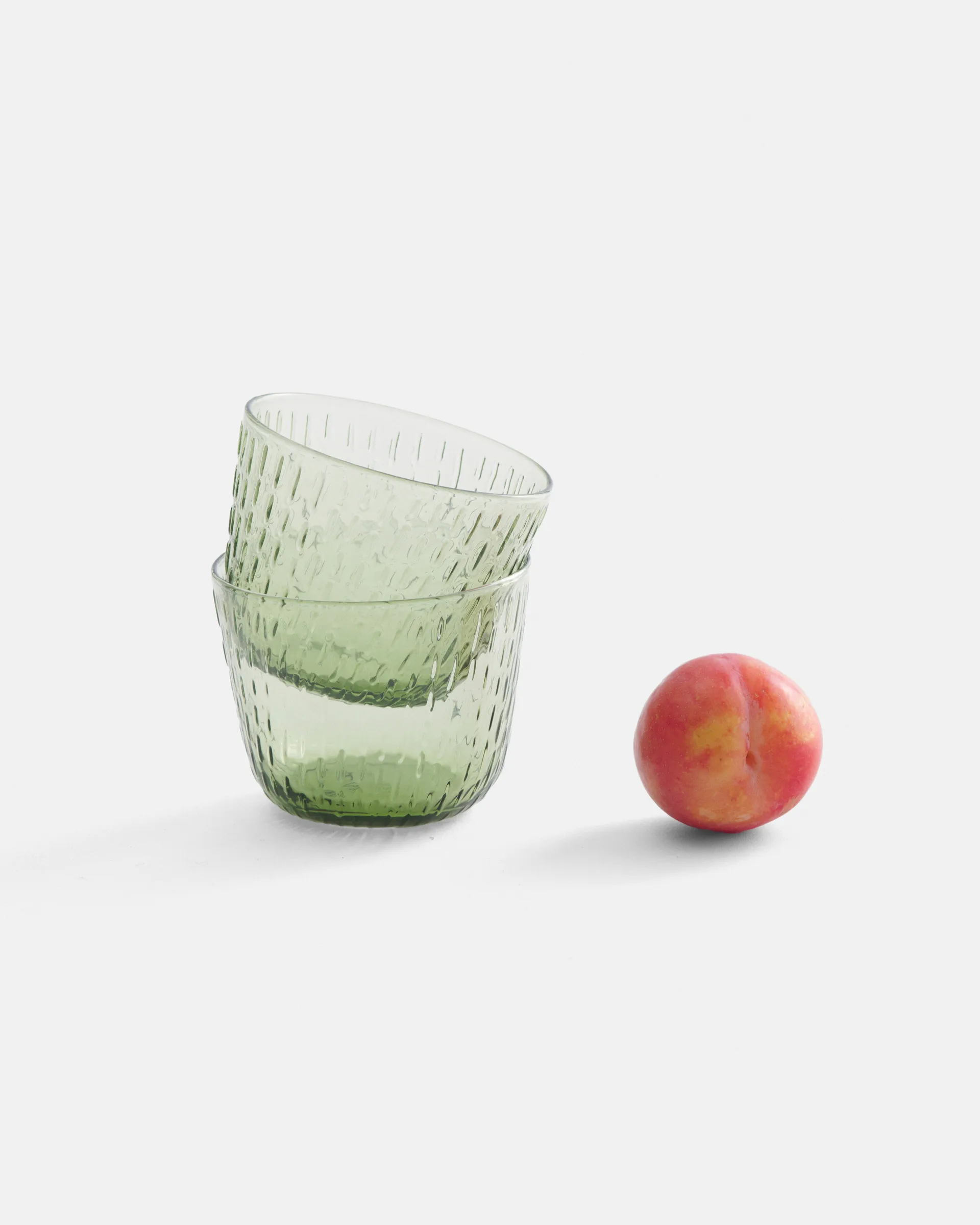 Sysky bicchiere 2 dl confezione da 2, Olive Marimekko