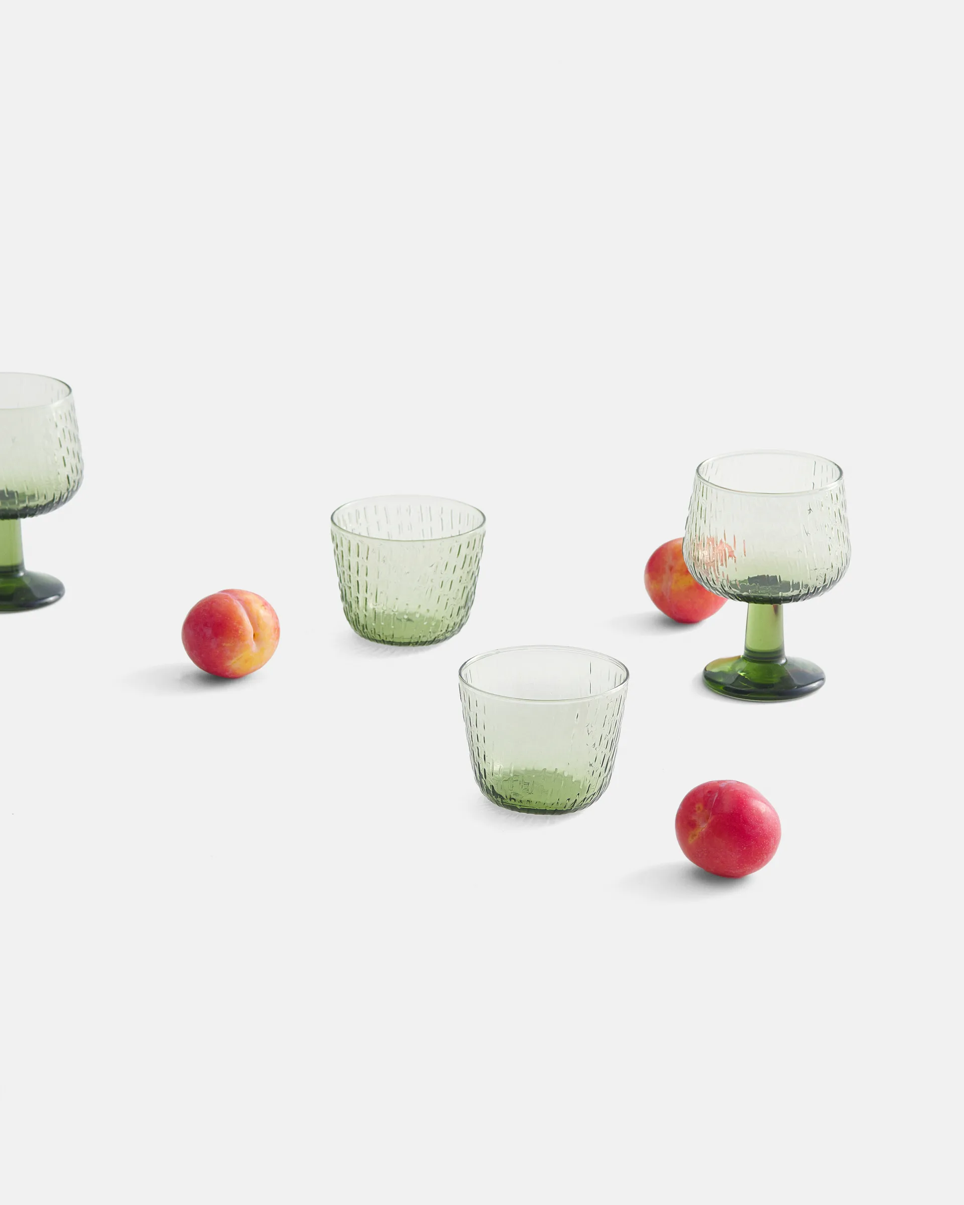 Sysky bicchiere 2 dl confezione da 2, Olive Marimekko
