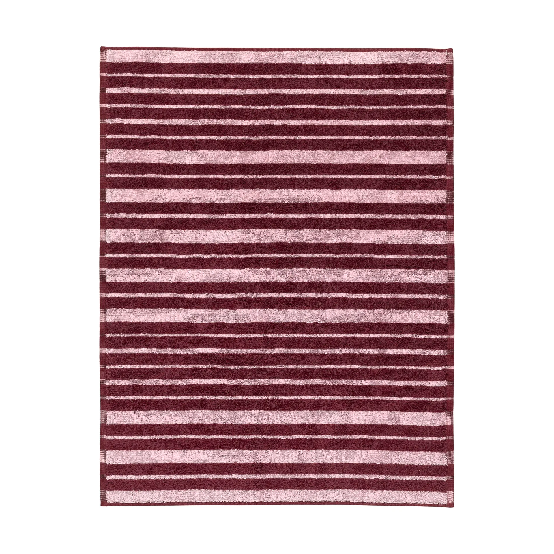Tappeto da bagno Raide 50x70 cm, Bordeaux-rosa Marimekko