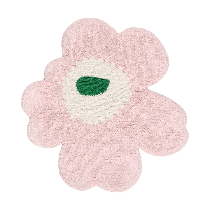 Tappeto da bagno Unikko 73x74 cm, Rosa Marimekko