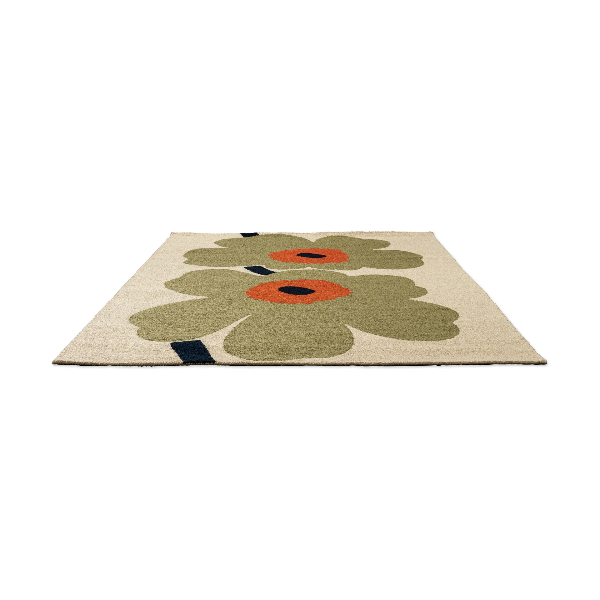 Tappeto da esterno Unikko anniversary, Dusty green, 200x280 cm Marimekko