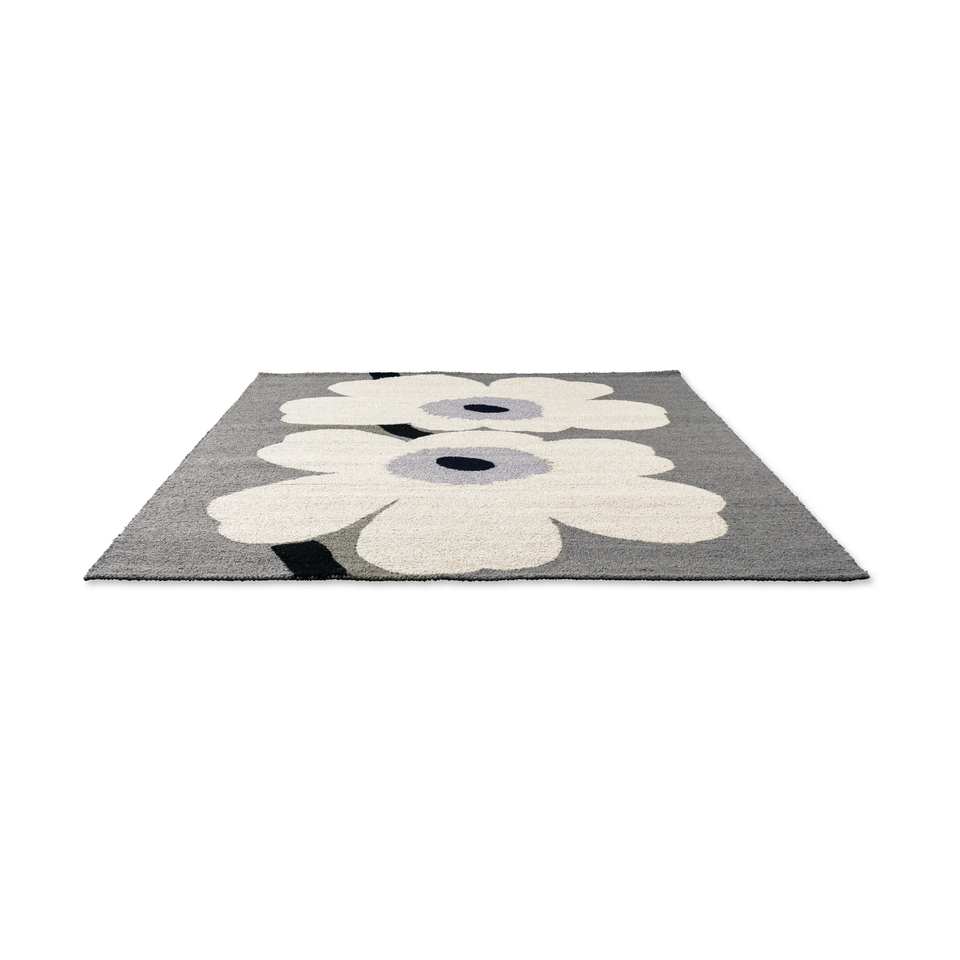 Tappeto da esterno Unikko anniversary, Grigio, 250x350 cm Marimekko