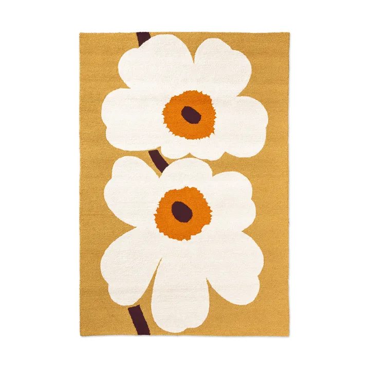 Tappeto da esterno Unikko anniversary - Honey, 160x230 cm - Marimekko