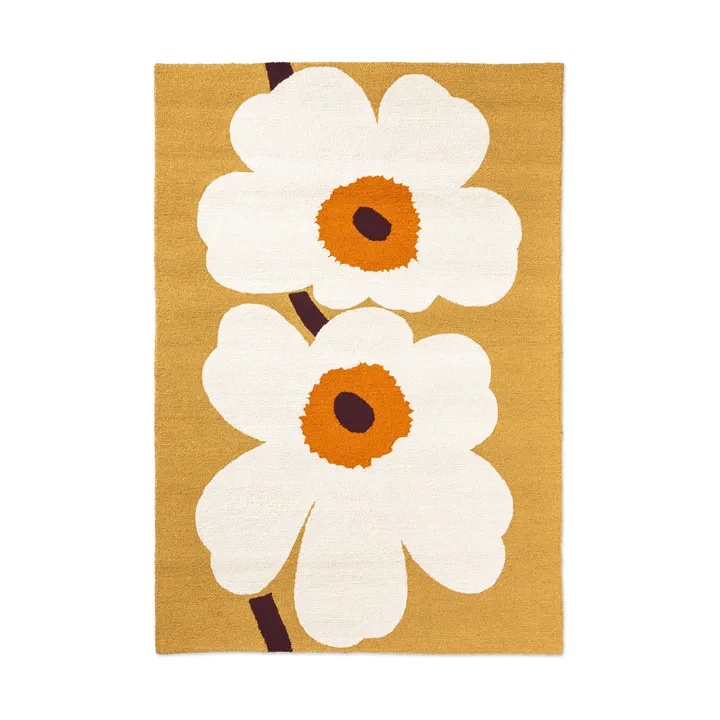 Tappeto da esterno Unikko anniversary - Honey, 250x350 cm - Marimekko