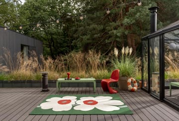 Tappeto di plastica taftato Unikko 60° anniversario - 140x200 cm - Marimekko