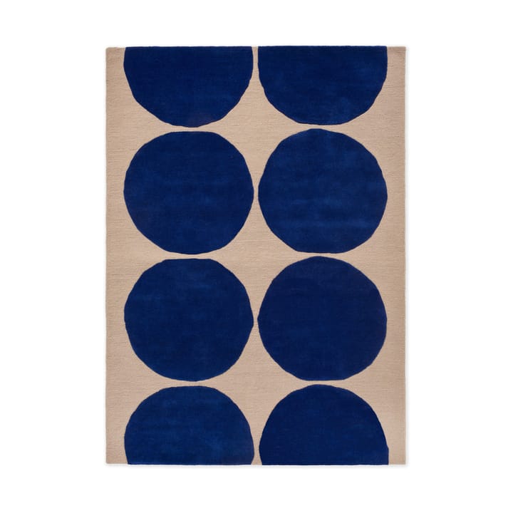 Tappeto in lana Isot Kivet - Blu, 170x240 cm - Marimekko