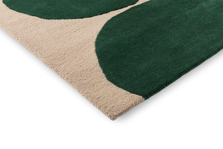 Tappeto in lana Isot Kivet - Verde, 140x200 cm - Marimekko