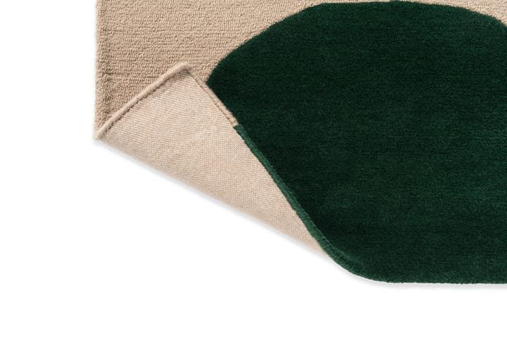 Tappeto in lana Isot Kivet - Verde, 140x200 cm - Marimekko
