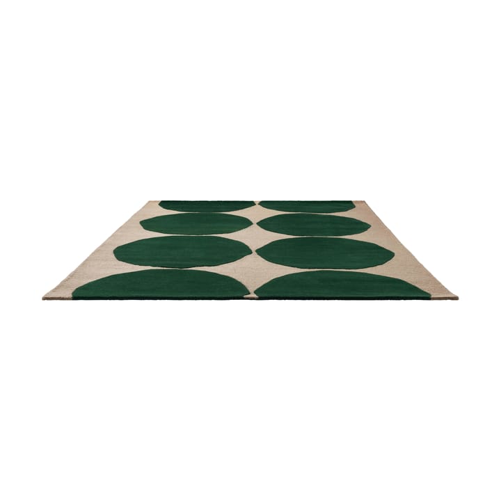 Tappeto in lana Isot Kivet - Verde, 170x240 cm - Marimekko