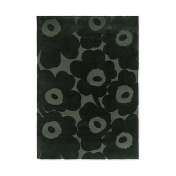 Tappeto in lana Unikko - Verde Scuro, 250x350 cm - Marimekko
