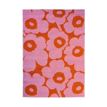 Tappeto Unikko da esterno - Rosa-arancione, 200x280 cm - Marimekko