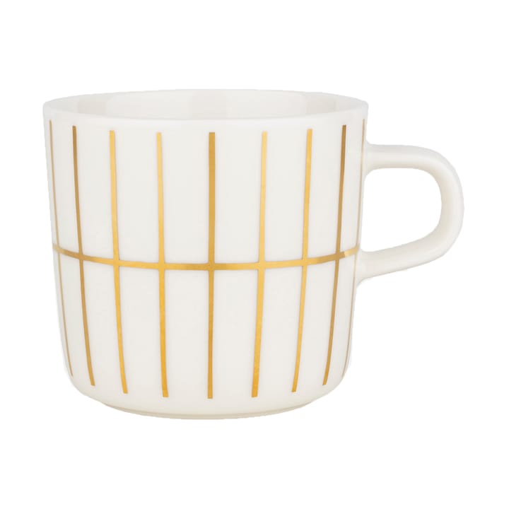 Tazza da caffè Tiiliskivi da 20 cl - White-gold - Marimekko