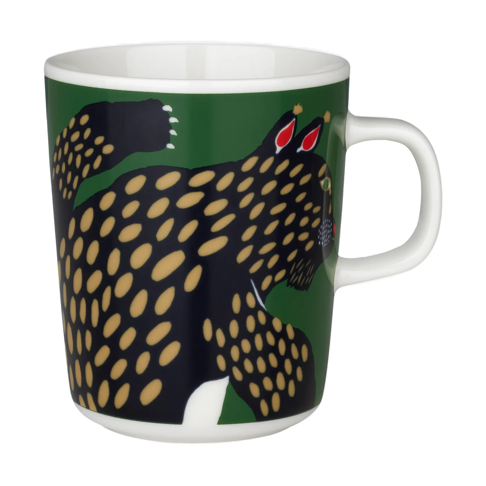 Tazza Ilves 2,5 dl, White-green-dark blue Marimekko