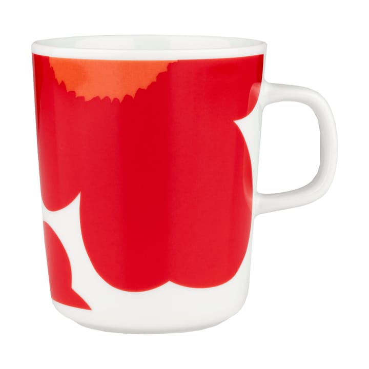 Tazza Iso Unikko 25 cl - White-red - Marimekko