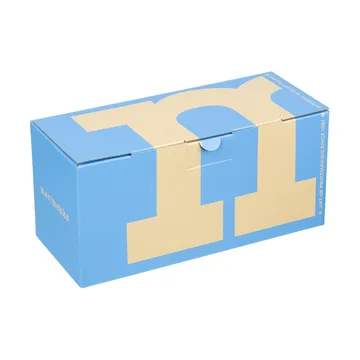 Tazza Juhla Unikko da 25 cl, confezione da 2 - White-light blue-sabbia-arancione red - Marimekko