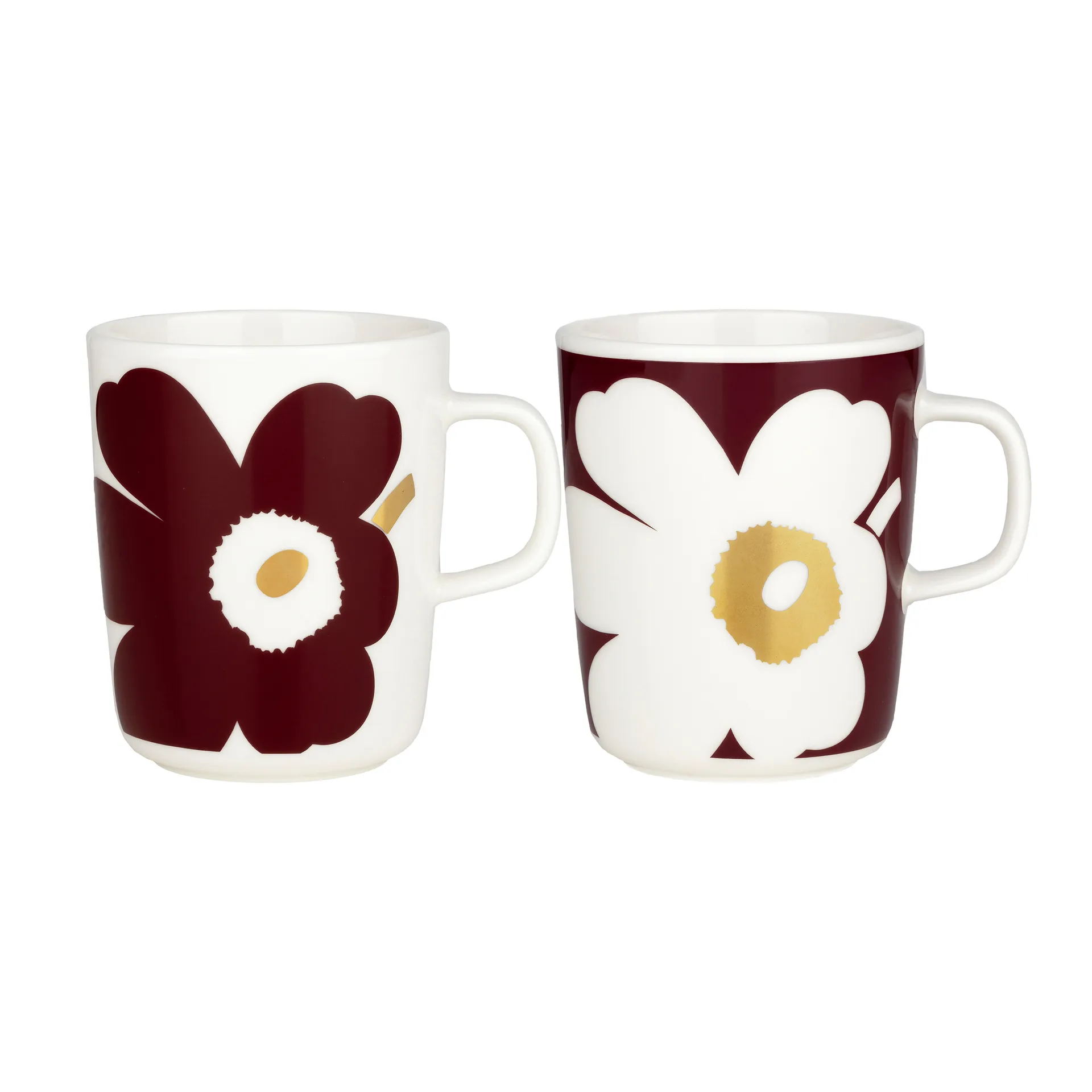 Tazza Juhla Unikko da 25 cl, confezione da 2,  Marimekko