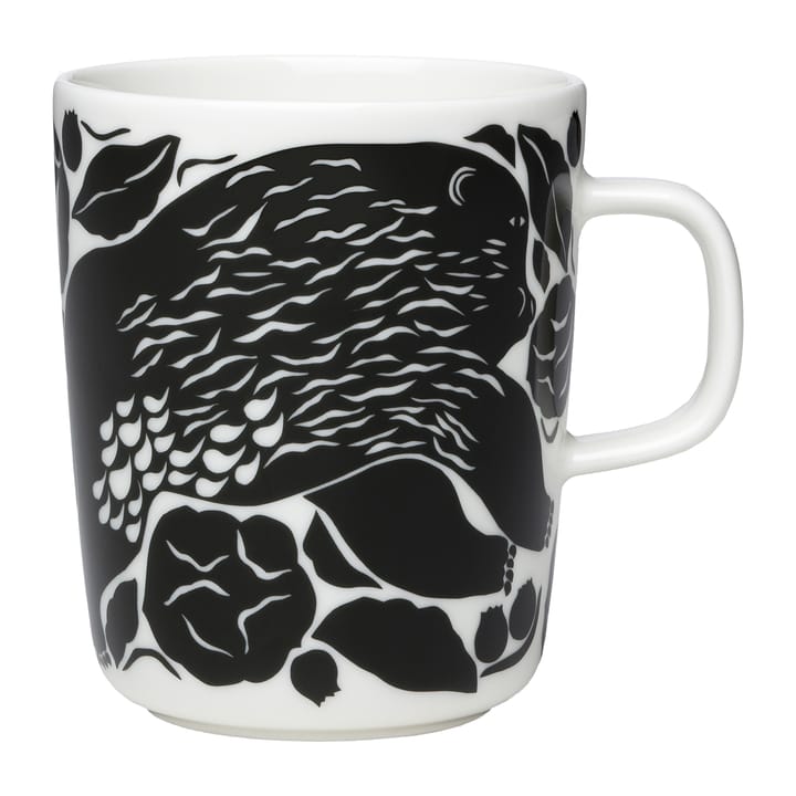 Tazza Karhuemo 2,5 dl, Bianco-verde scuro Marimekko