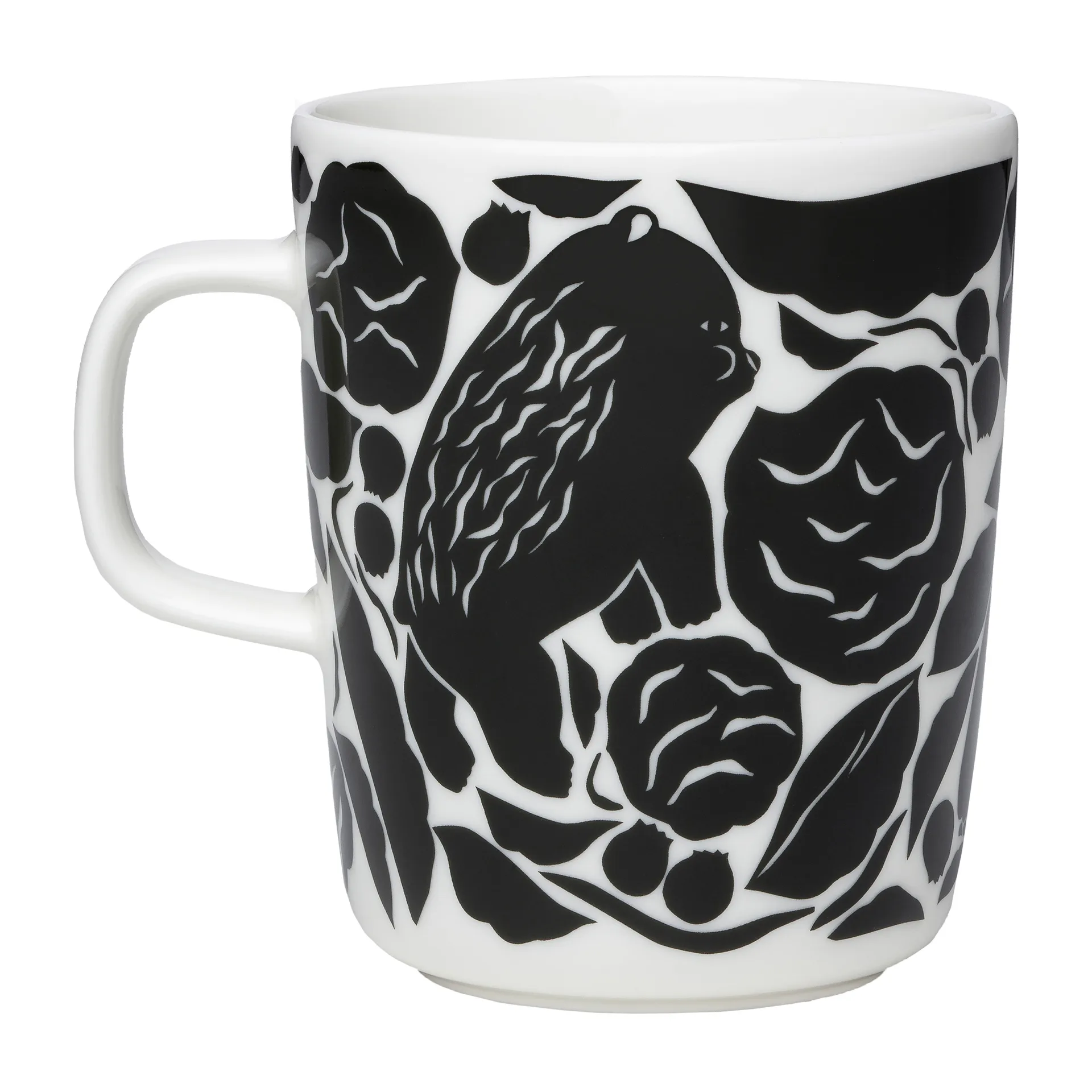 Tazza Karhuemo 2,5 dl, Bianco-verde scuro Marimekko