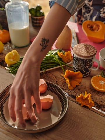 Tazza Karhuemo 2,5 dl - Bianco-verde scuro - Marimekko