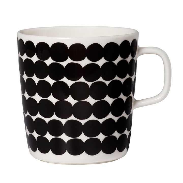 Tazza Räsymatto 4 dl - nero-bianco - Marimekko