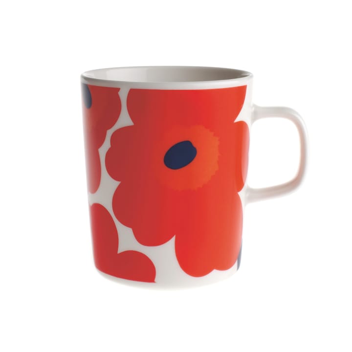 Tazza Unikko 25 cl - rosso-bianco - Marimekko