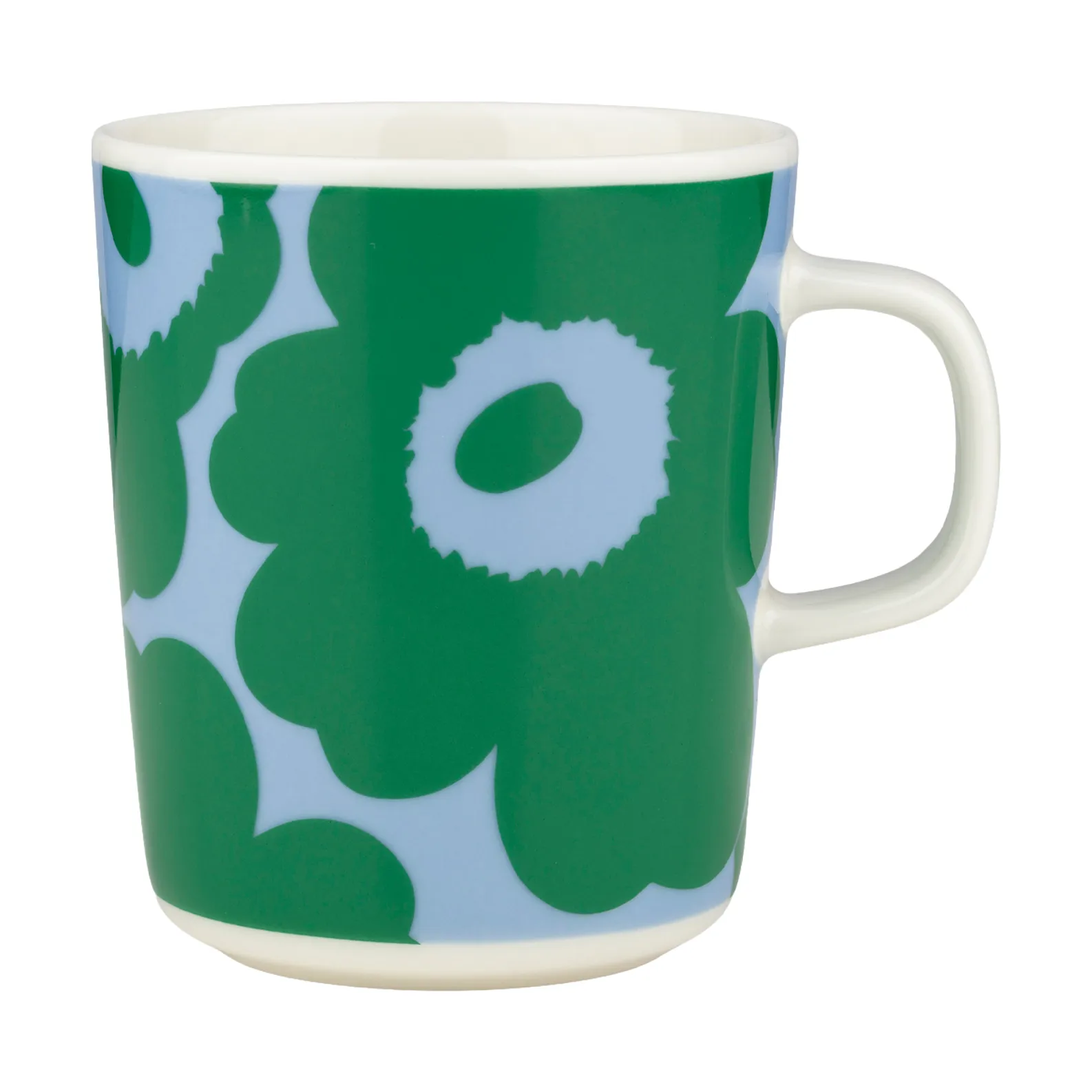 Tazza Unikko 25 cl, White-green-light blue Marimekko