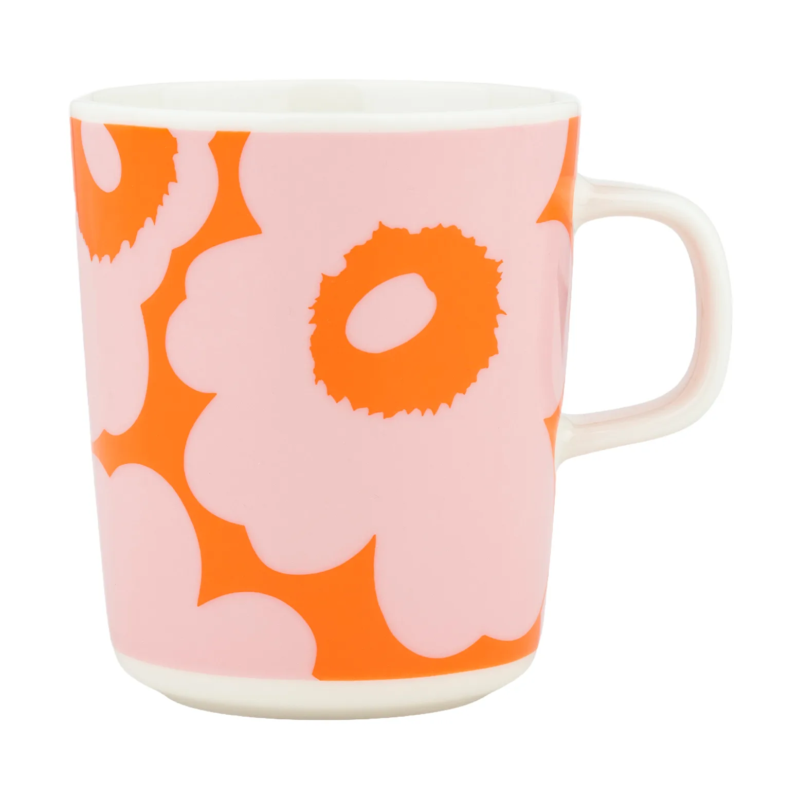 Tazza Unikko 25 cl, White-pink-orange Marimekko