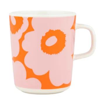 Tazza Unikko 25 cl - White-pink-orange - Marimekko