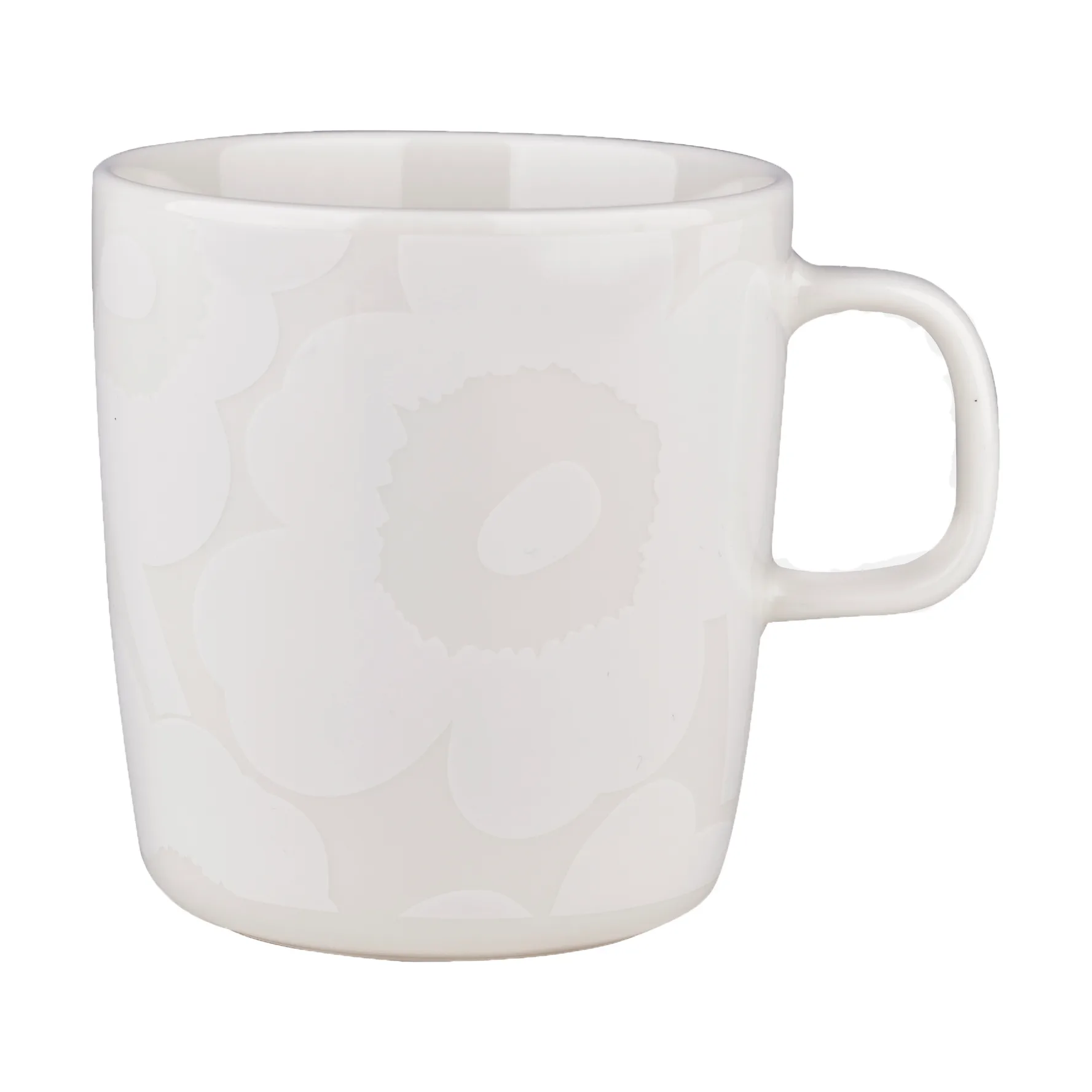 Tazza Unikko da 40 cl, White-off white Marimekko