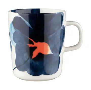 Tazza Valssi 25 cl - White-blue-orange - Marimekko