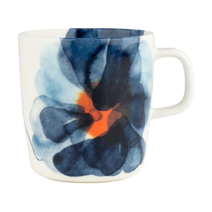 Tazza Valssi 40 cl - White-blue-orange - Marimekko
