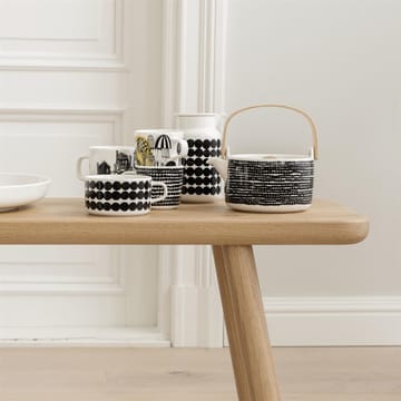 Teiera Räsymatto - nero-bianco - Marimekko