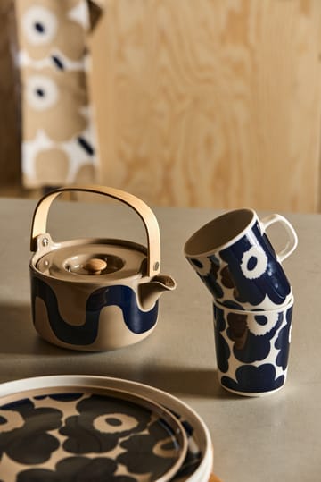 Teiera Seireeni 0,7 L - Terracotta, blu scuro - Marimekko