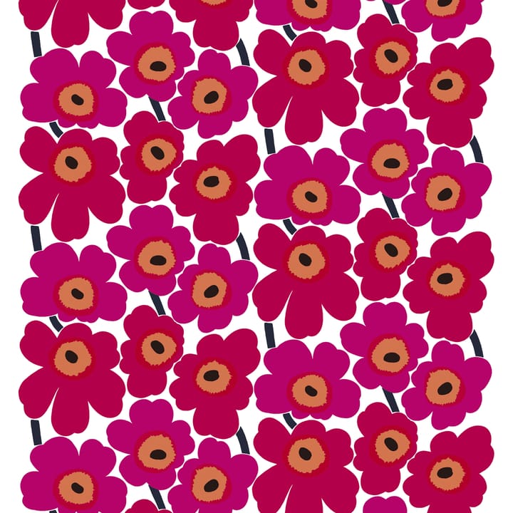 Tela cerata Pieni Unikko - rosso - Marimekko