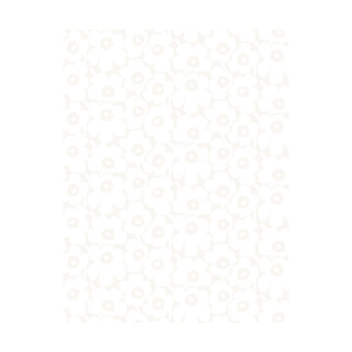 Tela cerata Pieni Unikko - White - Marimekko