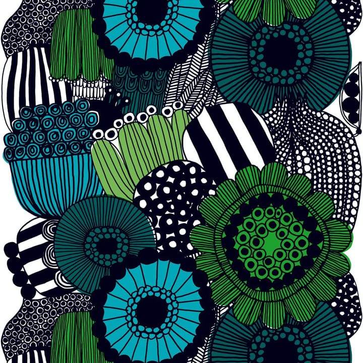 Telo cerato Siirtolapuutarha - blu-verde - Marimekko