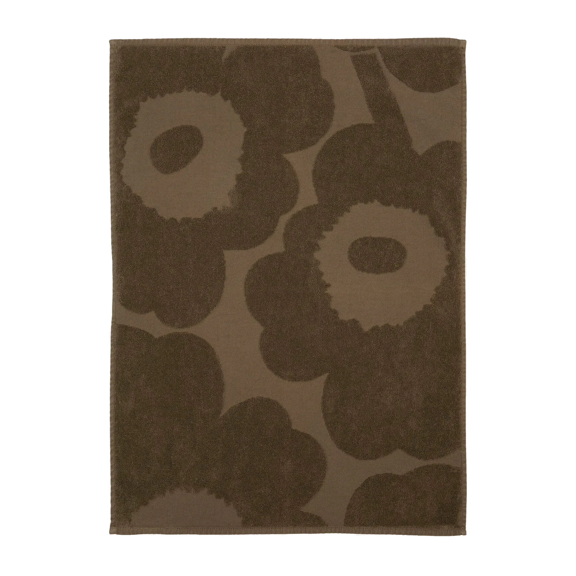 Telo da bagno Unikko 47x70 cm, dark sand Marimekko