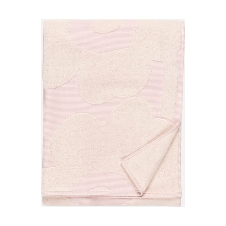 Telo da bagno Unikko 70x150 cm, Bianco-rosa chiaro Marimekko