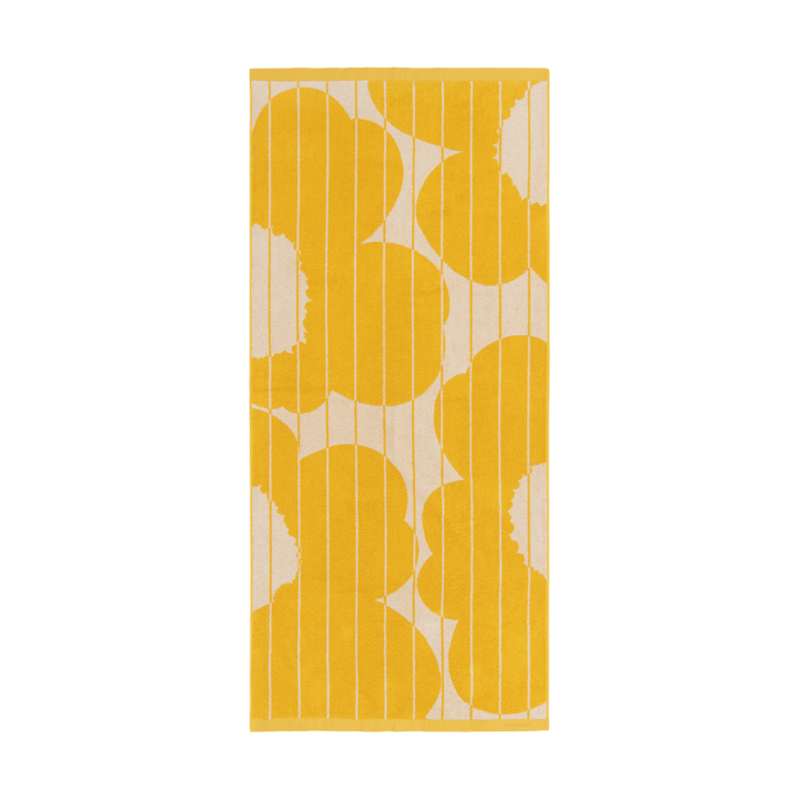 Telo da bagno Vesi Unikko 70x150 cm - Spring yellow-ecru - Marimekko