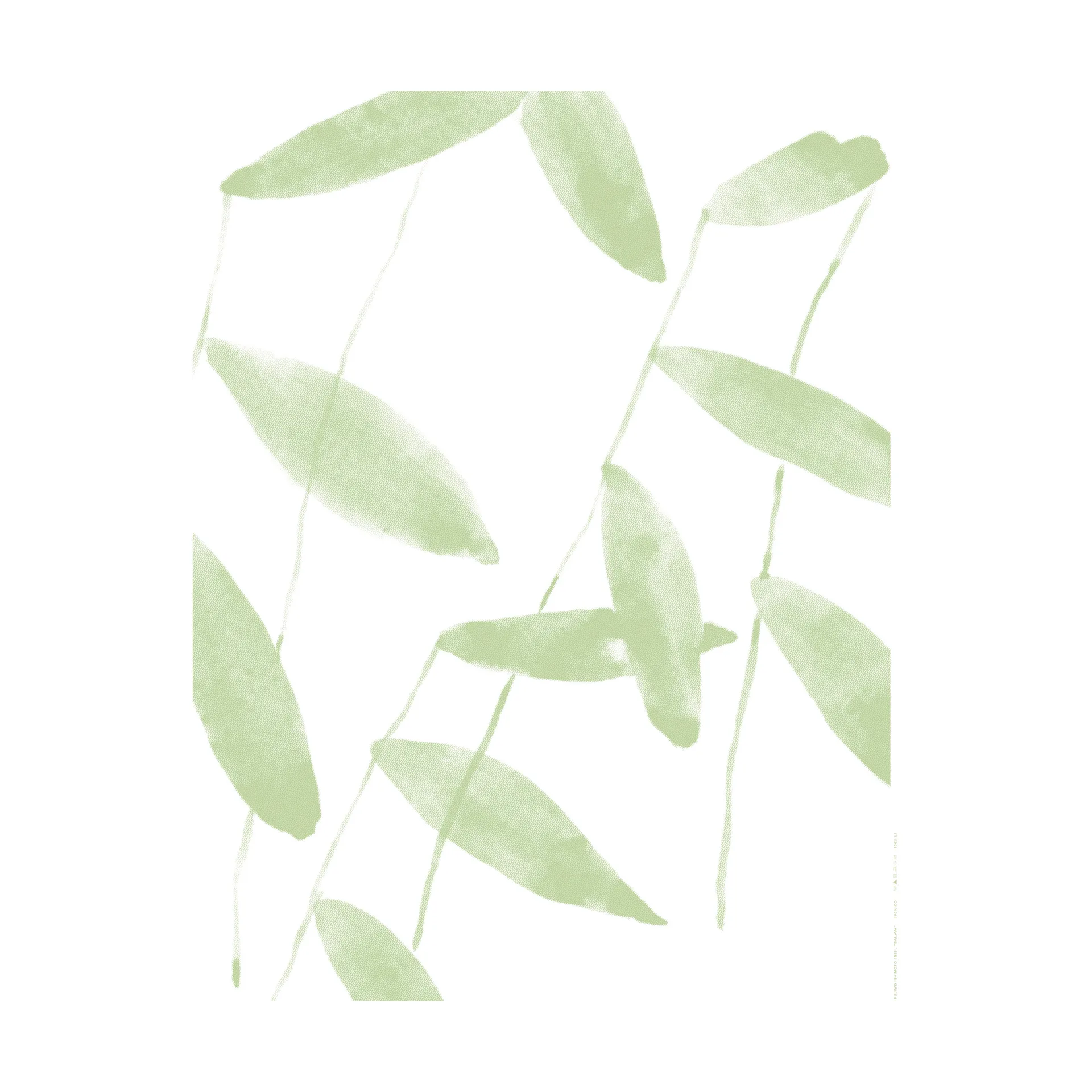 Tessuto di lino Salava, Verde Marimekko