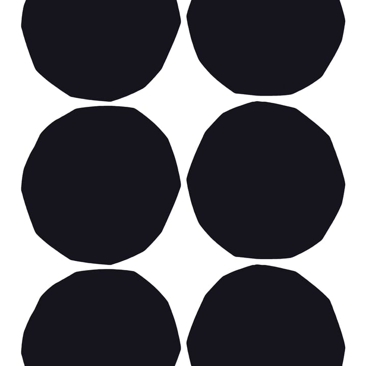 Tessuto Isot Kivet - nero-bianco - Marimekko