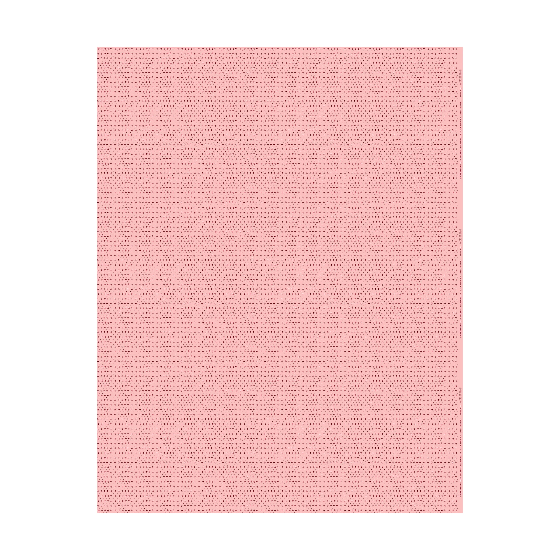 Tessuto Muija, Rosa Marimekko