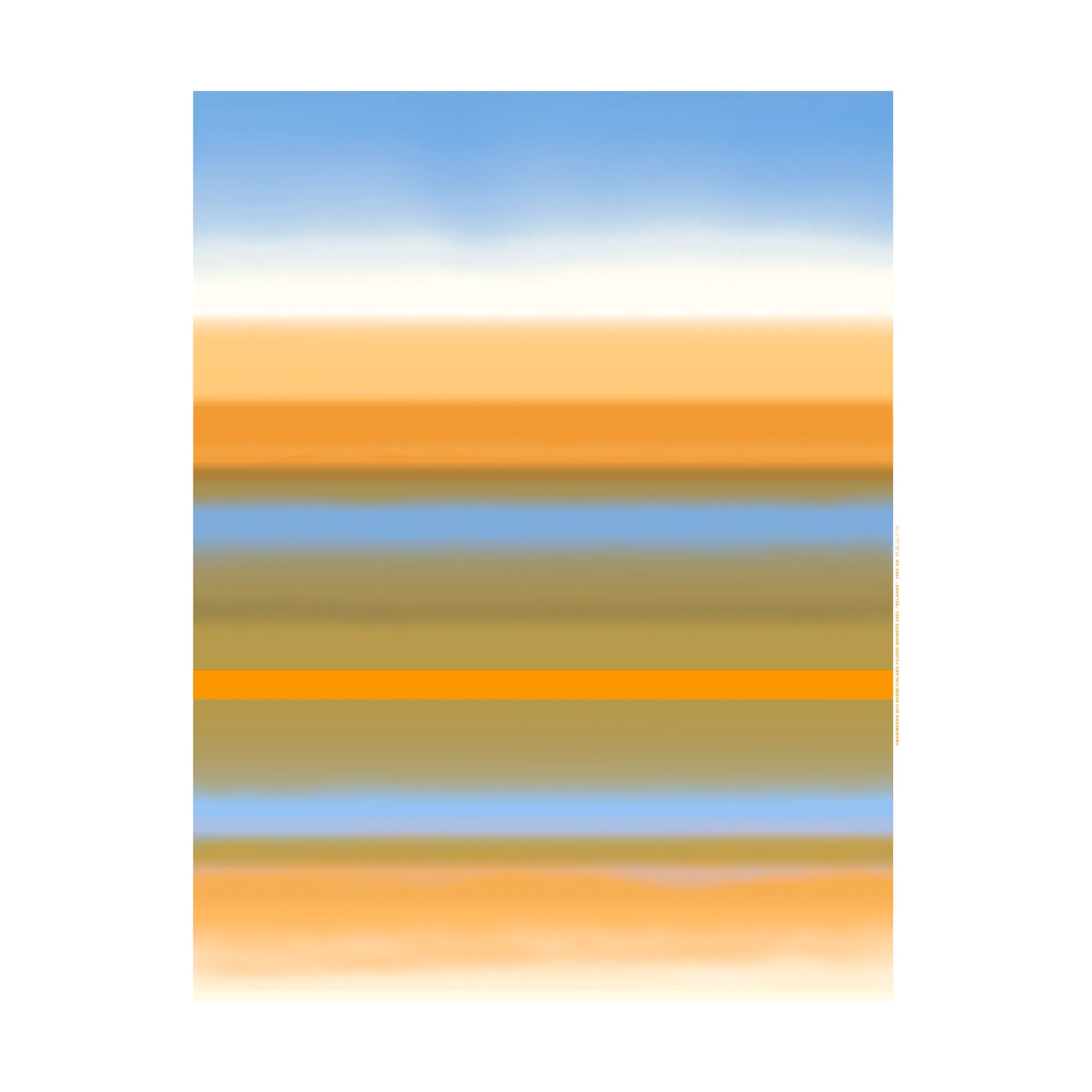 Tessuto Selänne, Beige Marimekko