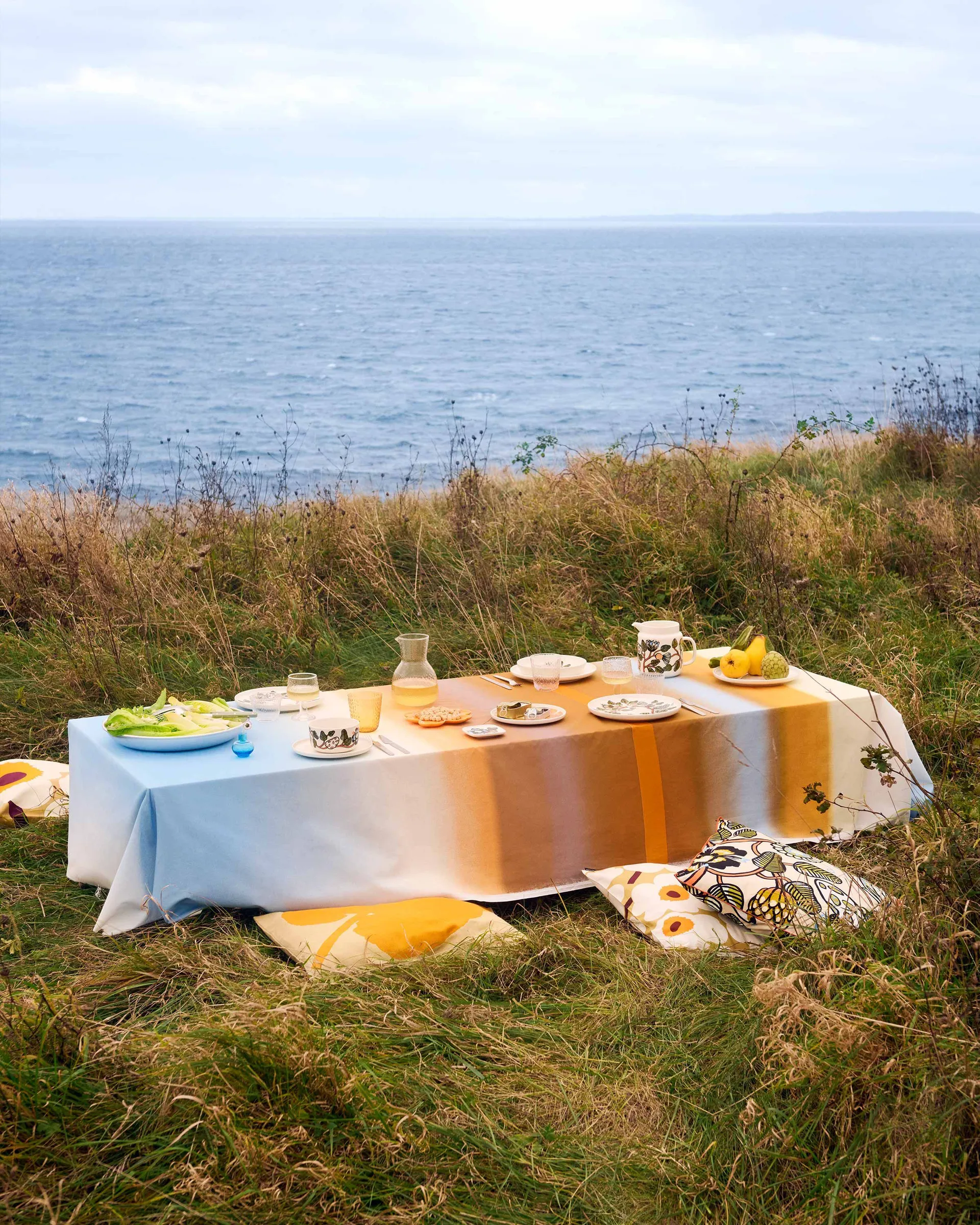 Tessuto Selänne, Beige Marimekko