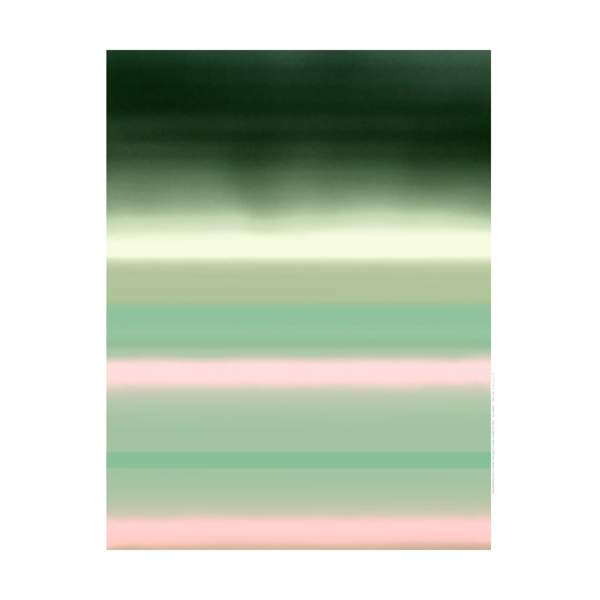 Tessuto Selänne, Verde Marimekko